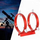 Maxbell Star Finding Bracket Red Holder for Star Finders Astrophotography Finderscope 9cm Dia