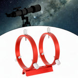 Maxbell Star Finding Bracket Red Holder for Star Finders Astrophotography Finderscope 9cm Dia