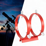 Maxbell Star Finding Bracket Red Holder for Star Finders Astrophotography Finderscope 10.2cm Dia