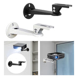 Maxbell Wall Mount with Mounting Screws 360°Swivel Wall Mount Shelf for Bedside Home White