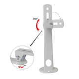 Maxbell Wall Mount with Mounting Screws 360°Swivel Wall Mount Shelf for Bedside Home White