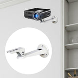 Maxbell Wall Mount with Mounting Screws 360°Swivel Wall Mount Shelf for Bedside Home White
