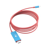 Maxbell Computer Screen Projection Cable Type C to HDTV Conversion Line for 4K TV Red Blue