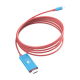 Maxbell Computer Screen Projection Cable Type C to HDTV Conversion Line for 4K TV Red Blue