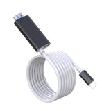 Maxbell Computer Screen Projection Cable Type C to HDTV Conversion Line for 4K TV Black White