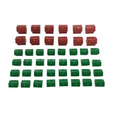 Maxbell Hotel Game Replacement Pieces Premium Game Plastic Hotels Houses Game Piece