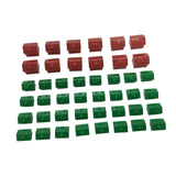 Maxbell Hotel Game Replacement Pieces Premium Game Plastic Hotels Houses Game Piece