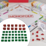 Maxbell Hotel Game Replacement Pieces Premium Game Plastic Hotels Houses Game Piece