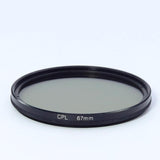 Maxbell 67mm CPL Phone Camera Lens Polarizer Lens Filter for Most Mobilephone Models Style A