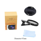 Maxbell 67mm CPL Phone Camera Lens Polarizer Lens Filter for Most Mobilephone Models Style B