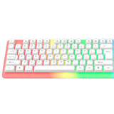 Maxbell Mechanical Gaming Keyboard PC Nonslip Women Men Waterproof USB Wired 104 Key White