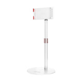 Maxbell Phone Stand Portable Sturdy 360 Rotation Phone Holer for Office Kitchen Desk White