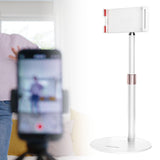 Maxbell Phone Stand Portable Sturdy 360 Rotation Phone Holer for Office Kitchen Desk White