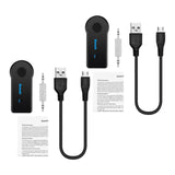 Maxbell Car Aux Receiver Portable Handsfree Calls Audio Adapter for Headphones Color Box Packing