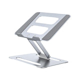 Maxbell Folding Laptop Stand Laptop Riser Holder for Tabletop Apartments Living Room Silver