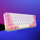 Maxbell Wired Gaming Keyboard 60% Compact for Office Gamer Typing Gaming PC Laptop