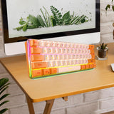 Maxbell Wired Gaming Keyboard 60% Compact for Office Gamer Typing Gaming PC Laptop