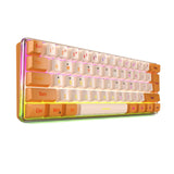 Maxbell Wired Gaming Keyboard 60% Compact for Office Gamer Typing Gaming PC Laptop