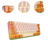 Maxbell Wired Gaming Keyboard 60% Compact for Office Gamer Typing Gaming PC Laptop