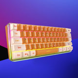 Maxbell Wired Gaming Keyboard 60% Compact for Office Gamer Typing Gaming PC Laptop