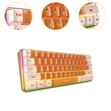 Maxbell Wired Gaming Keyboard 60% Compact for Office Gamer Typing Gaming PC Laptop
