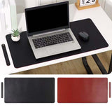 Maxbell Gaming Mouse Pad Extended Large Comes with Srtap Computer Mat for Desk Gamer Black and Red