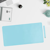 Maxbell Gaming Mouse Pad Extended Large Comes with Srtap Computer Mat for Desk Gamer Green and Blue