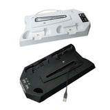 Maxbell Charging Stand with Cooling Fan for PS5 Slim Adjustable Fan Charging Station White