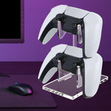 Maxbell 2 Tiers Controller Display Stand Desktop Clear Stable Game Controller Holder