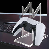 Maxbell 2 Tiers Controller Display Stand Desktop Clear Stable Game Controller Holder