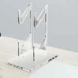 Maxbell 2 Tiers Controller Display Stand Desktop Clear Stable Game Controller Holder