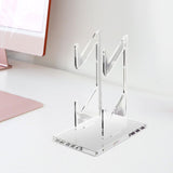 Maxbell 2 Tiers Controller Display Stand Desktop Clear Stable Game Controller Holder