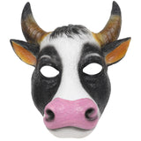 Maxbell Cow Mask Face Cover Halloween Costume for Cosplay Drama Performance Festival