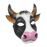 Maxbell Cow Mask Face Cover Halloween Costume for Cosplay Drama Performance Festival