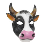 Maxbell Cow Mask Face Cover Halloween Costume for Cosplay Drama Performance Festival