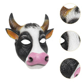 Maxbell Cow Mask Face Cover Halloween Costume for Cosplay Drama Performance Festival