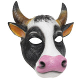 Maxbell Cow Mask Face Cover Halloween Costume for Cosplay Drama Performance Festival