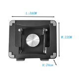 Maxbell Maxbell Folding Laptop Stand Bracket Computer Notebook Stand Rotatable Base Portable Black