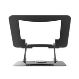 Maxbell Maxbell Folding Laptop Stand Bracket Computer Notebook Stand Rotatable Base Portable Black