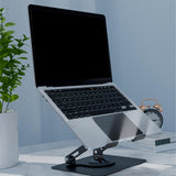 Maxbell Maxbell Folding Laptop Stand Bracket Computer Notebook Stand Rotatable Base Portable Black