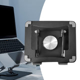 Maxbell Maxbell Folding Laptop Stand Bracket Computer Notebook Stand Rotatable Base Portable Black