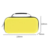 Maxbell Carrying Case with Handle Portable Travel Carry Bag Game Consoles Girls Boys Yellow