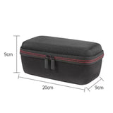 Maxbell Hard Travel Case for Outdoor Speaker Scratch Resistant Black Protective Case