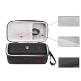 Maxbell Hard Travel Case for Outdoor Speaker Scratch Resistant Black Protective Case