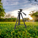 Maxbell Camera Tripod with Storage Bag Travel Tripod for Video Photography Camcorder