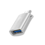 Maxbell 2 Pieces USB C Splitter Audio Output Laptop Splitter Easy to Use USB 3.0 Hub gold and silver