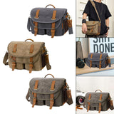 Maxbell Camera Shoulder Bag Waterproof Camera Shoulder Backpack Compact Camera Case Khaki