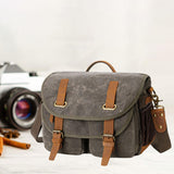 Maxbell Camera Shoulder Bag Waterproof Camera Shoulder Backpack Compact Camera Case Green