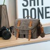 Maxbell Camera Shoulder Bag Waterproof Camera Shoulder Backpack Compact Camera Case Green