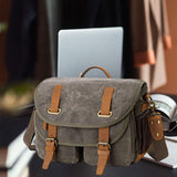 Maxbell Camera Shoulder Bag Waterproof Camera Shoulder Backpack Compact Camera Case Green